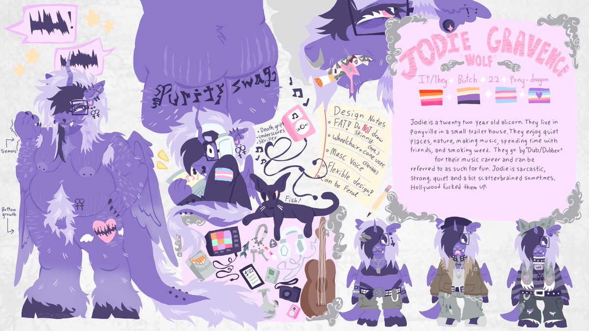 Magicisdying's tweet photo. JODIE WOLF GRAVENCE ๐ฉท๐ชฝ
REFERENCE SHEET 2026
-
#art #artwork #oc #ocart #mlp https://t.co/vdVfWv7rAF