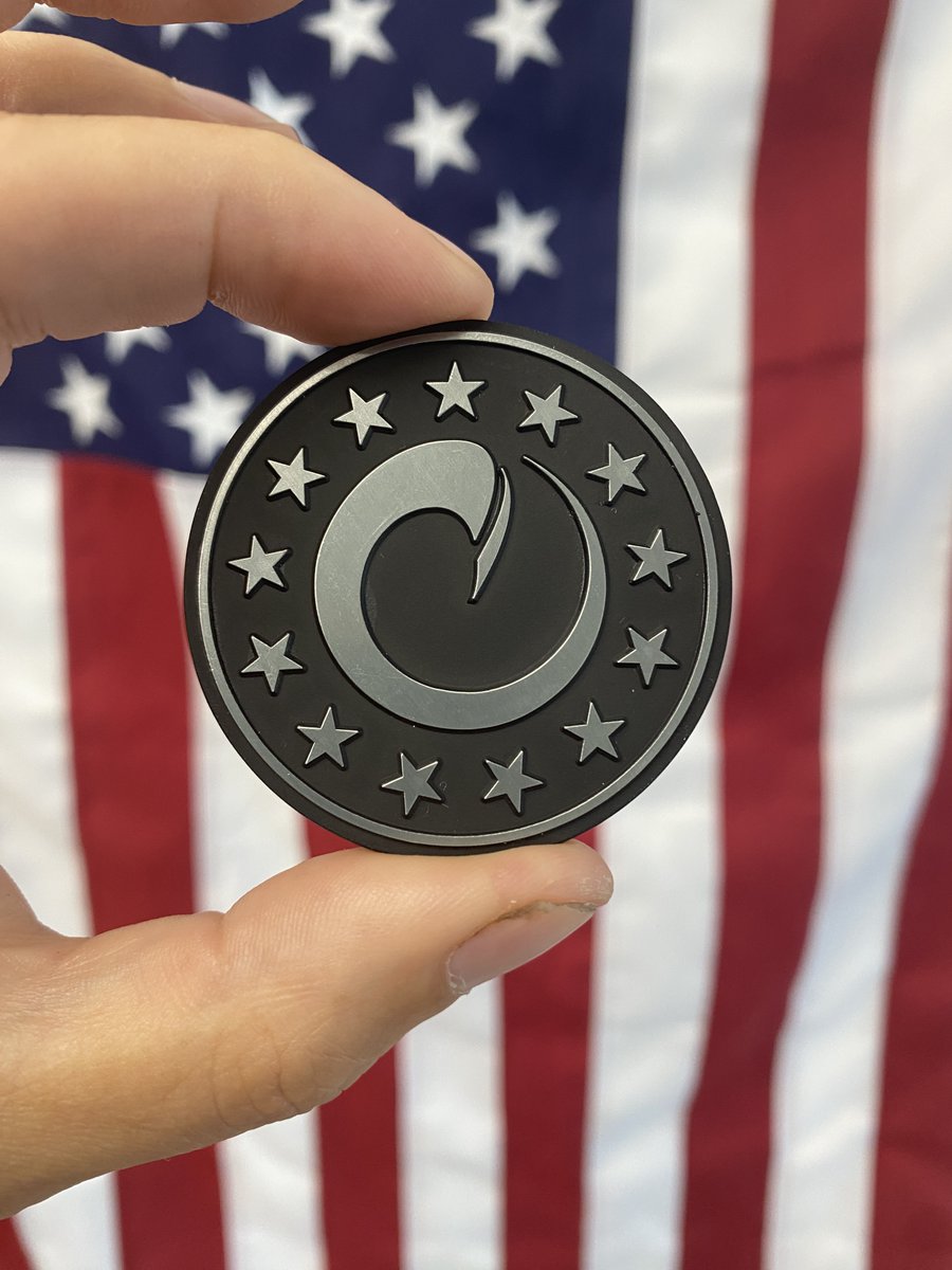 ORIGINBJJ's tweet photo. Starting tomorrow, all orders over $250 this weekend will come with this commemorative 250th Anniversary Challenge Coin. Friday to Sunday. Celebrate freedom with goods Built By Freedom. https://t.co/CsosCl7baK