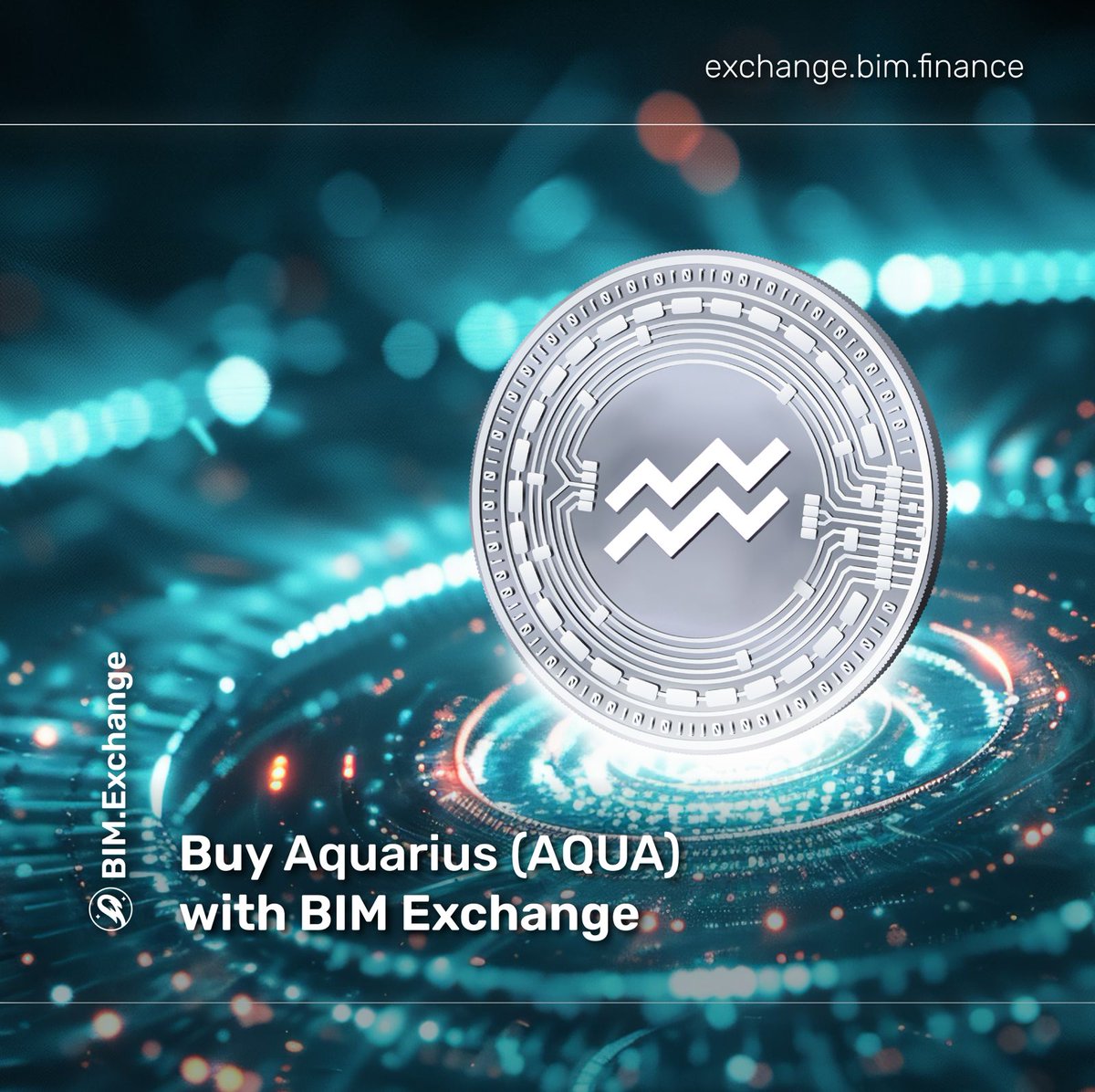Bim_Exchange's tweet photo. $AQUA is now live on BIM Exchange.

@AquariusDeFi  is the DeFi hub of @Stellar: liquidity, rewards, and on-chain governance for the network.

Swap, buy, sell, and bridge AQUA on Stellar. 
Non-custodial throughout. https://t.co/KAvAO9gRy8