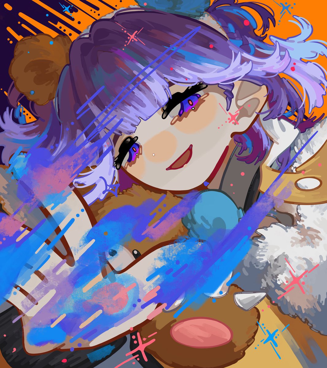 hitori0421's tweet photo. 📻#1枚絵公開☯️

. ┈┈┈┈┈┈┈┈┈┈🪡

みぃつけた。
きみもはりぃといっしょにあそぼ？

【異界放送局】 識別番号:4
ひとりかくれんぼ🧸💛

立ち絵公開チャレンジいっぱいお手伝いありがとう〜！！ 

 #怪異徘徊中 https://t.co/tpqHwx23S8