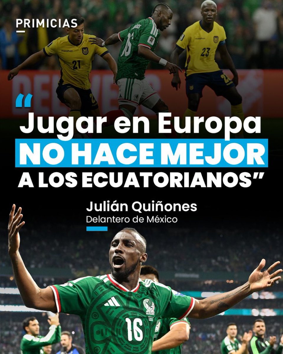 RobertoBonafont's tweet photo. Si es tan fácil jugar en Europa, por qué Julián Quiñones está en Medio Oriente… https://t.co/KbQEtcRiCr