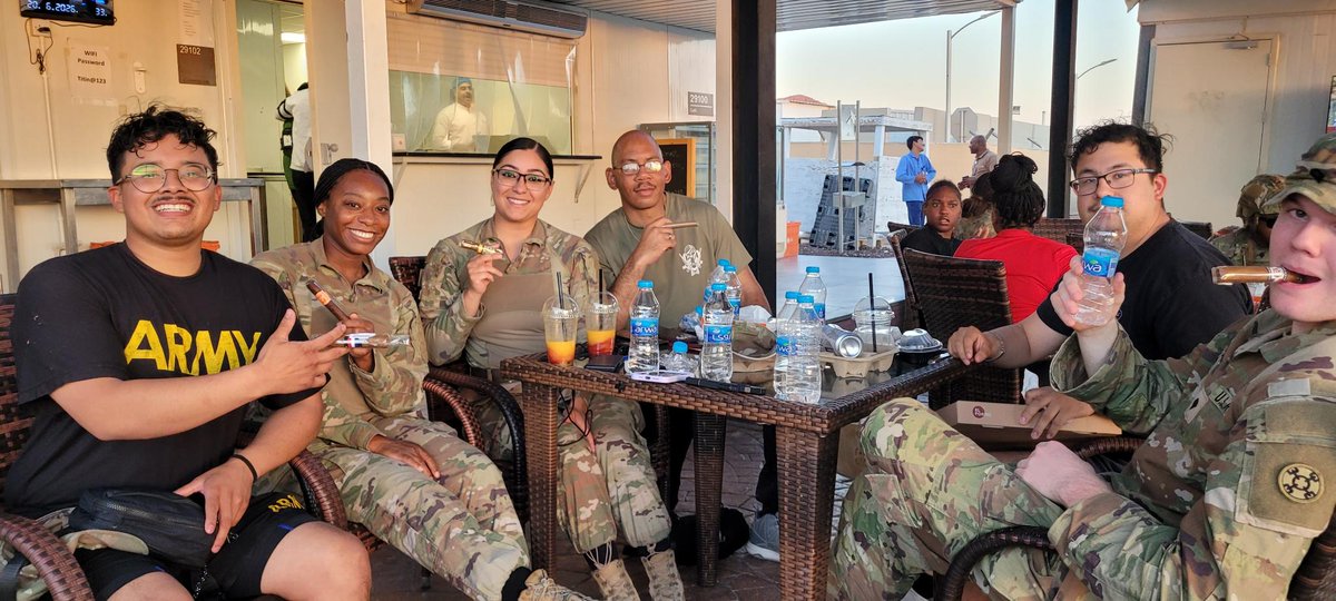 CigarsFWarriors's tweet photo. "I just wanted to personally thank you for the Cigars you sent - we were able to distribute these on your behalf from our Behavior Health Unit to raise morale throughout the AO. Myself and the Soldiers are very grateful for your support! Thanks again! " https://t.co/QMBP0ZDNTC