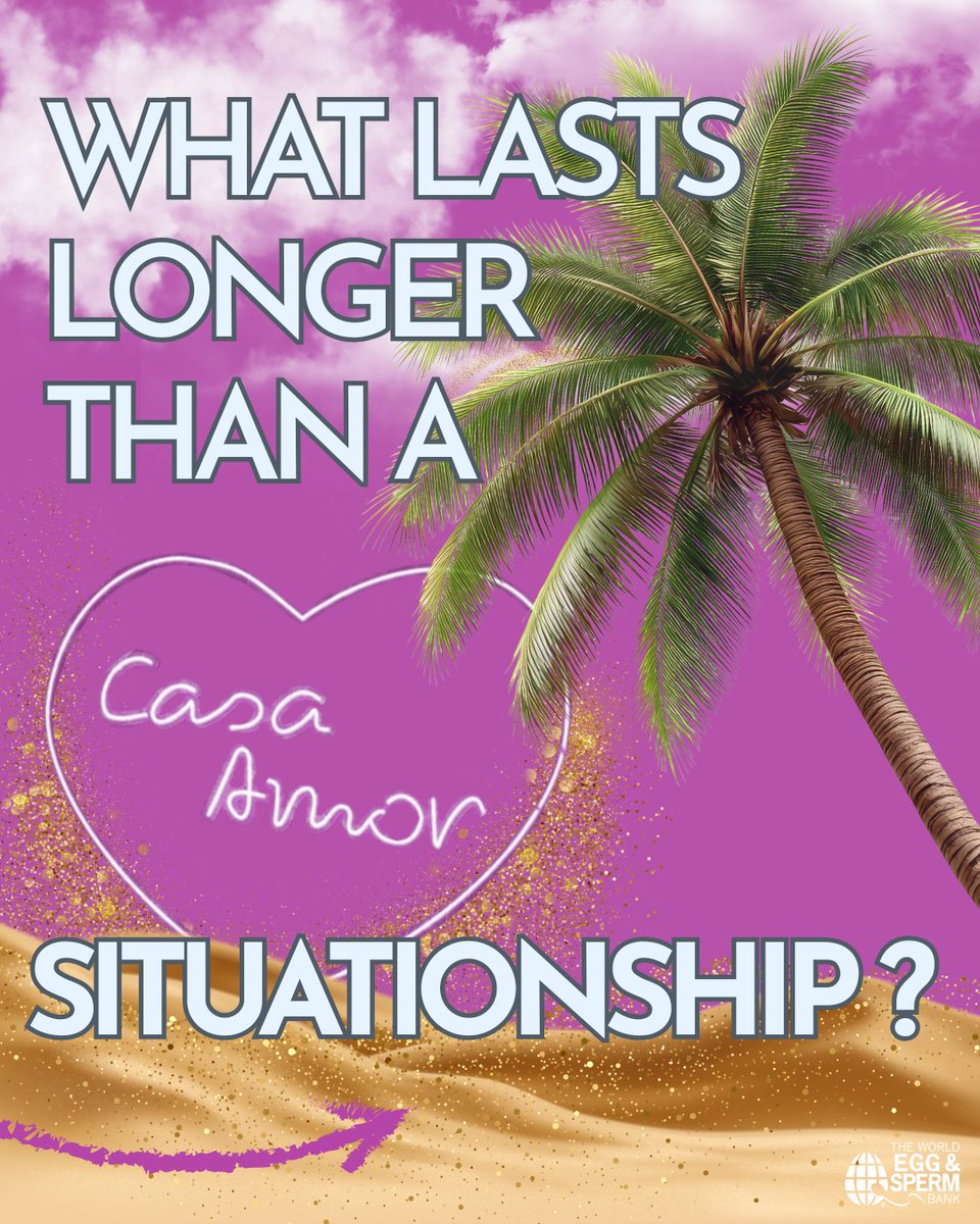 TWESBGlobal's tweet photo. #LoveIsland runs on uncertainty. Building a family doesn't have to. Take the guesswork out: link in bio. #FertilityEducation #Embryology #CasaAmor https://t.co/O3OvpCCpFp