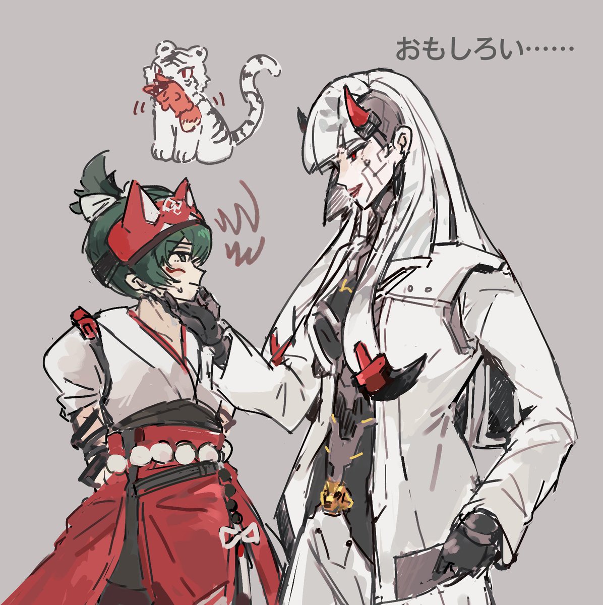 gemini_975's tweet photo. #cyberfox #kiriko #shion https://t.co/I8cXrUfcfQ
