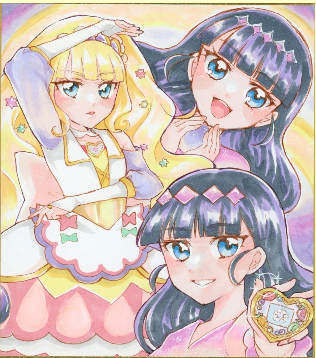 miinoxp's tweet photo. キュアフィナーレ💛💜 https://t.co/oN629ltpAP