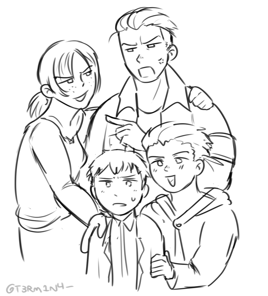 T3RM1N4_'s tweet photo. ✏️ some doodles as well! https://t.co/Mp24btACfM