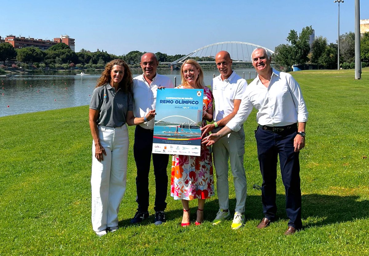 fed_esp_remo's tweet photo. 🚣‍♀️🇪🇸 Sevilla acoge este fin de semana los Campeonatos de España de Remo Olímpico Alevín, Infantil y Veterano.

🔹 +1.000 deportistas 
🔹 372 embarcaciones 
🔹 62 clubes

📺 Las finales del domingo se podrán seguir en directo por el canal de YouTube de la Federación. https://t.co/IMBWoJl3Ye
