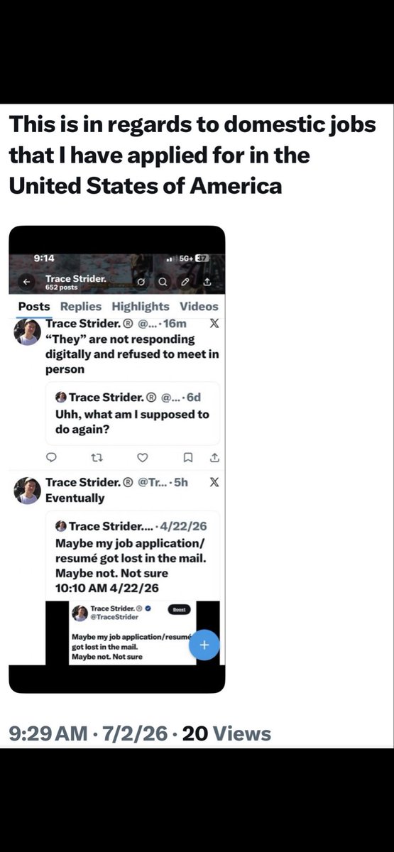 TraceStrider tweet picture