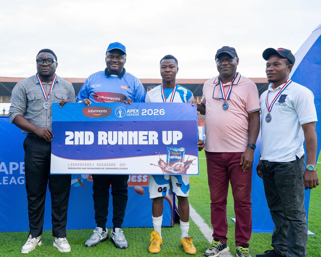 yxyiagain's tweet photo. One season. Lasting impact. ⚽

@johnvents_foods Johnvents Apex League reached over 20,000 students and provided 320 young footballers with the opportunity to compete, grow, and be seen. This is how the future of Nigerian football is built one school, one player, one opportunity at a time.