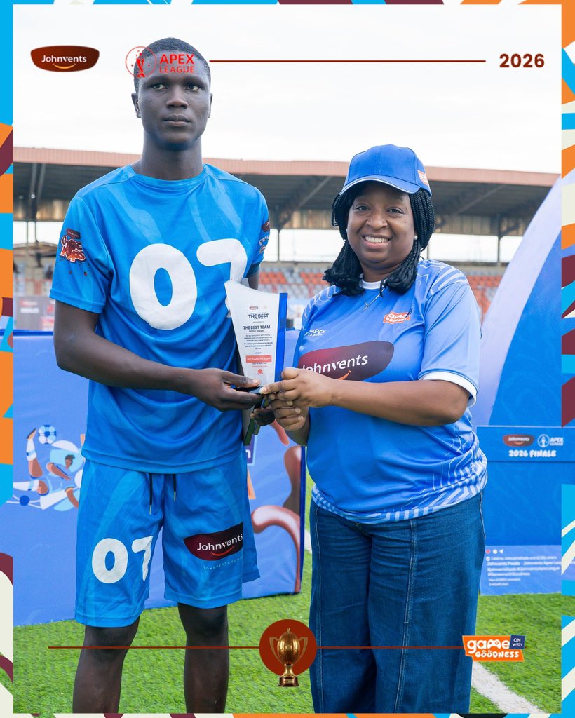 yxyiagain's tweet photo. One season. Lasting impact. ⚽

@johnvents_foods Johnvents Apex League reached over 20,000 students and provided 320 young footballers with the opportunity to compete, grow, and be seen. This is how the future of Nigerian football is built one school, one player, one opportunity at a time.