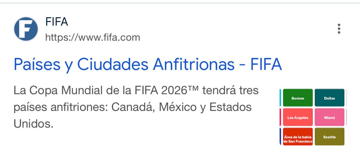 DCH_007's tweet photo. @0x_meza @Jlewtu6 @Gingonvas La página de FIFA dice que son 3 países anfitriones,  no sé de dónde sea tu dato. https://t.co/agIvdYTUqi