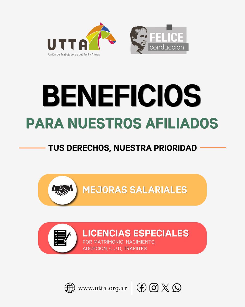 UTTAturfyafines's tweet photo. En #UTTA, revalorizar al afiliado significa transformar su aporte en derechos, beneficios y acompañamiento para él y su familia.
Ese compromiso se refleja todos los días en acciones concretas que mejoran la calidad de vida de nuestros trabajadores. https://t.co/sxhkSlYxeB