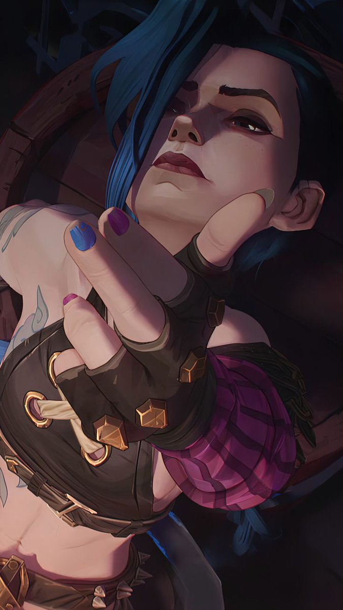 h3nta1t0ast3r's tweet photo. She's copying Jinx's mannerisms they're so cute 😞😞 #lightcannon #jinx #lux #leagueoflegends https://t.co/FqsxCsf8dv
