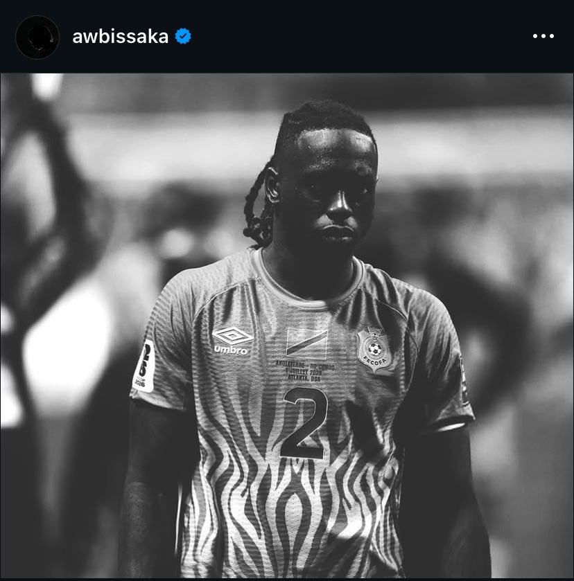ActuFootRDCongo's tweet photo. « Ce chapitre est peut être clos, mais nous y croyons encore plus fort que jamais. Nous reviendrons. »

📱Aaron Wan-Bissaka sur Instagram 🕸️🇨🇩