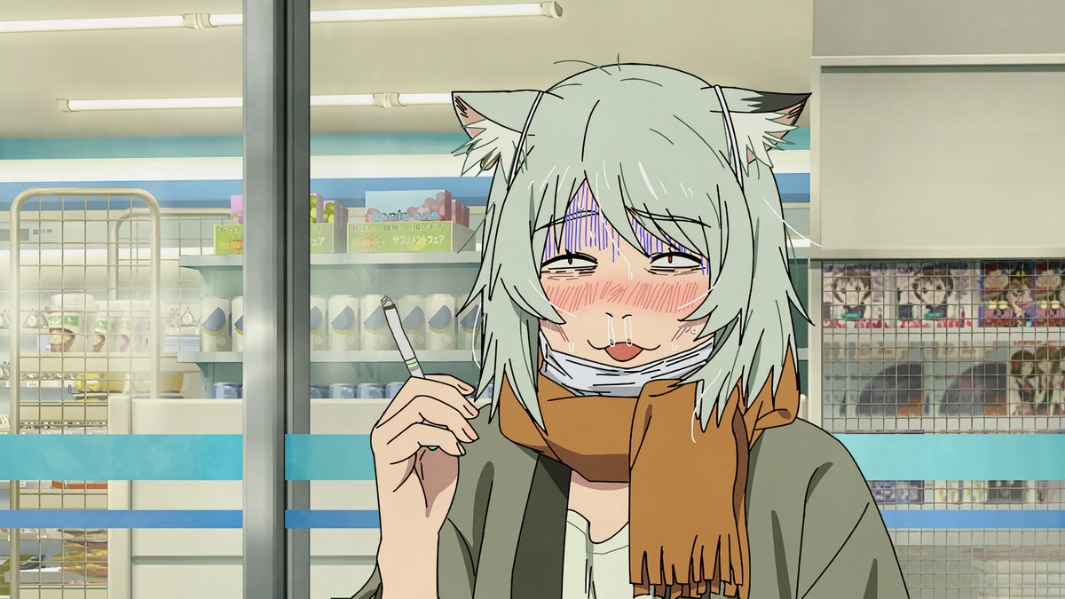 Jonpetit_'s tweet photo. El primer capitulo de Yani Neko no ha tenido ningún tipo de sentido 😂

#yanineko #ヤニねこ https://t.co/VXPYdlL4Jw