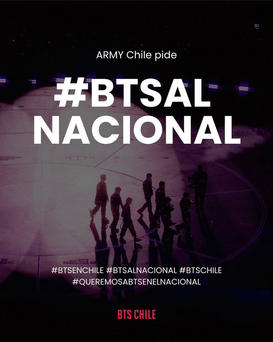 Mikrokosmica136's tweet photo. @dgmedioschile @INDChileOficial 
EXIGIMOS A BTS AL NACIONAL
EXIGIMOS ESCLARECER ESTA INFORMACIÓN A LA BREVEDAD, CH ARMY SE MERECE RESPUESTAS #BTSALNACIONAL https://t.co/cgfR9Vy9r3
