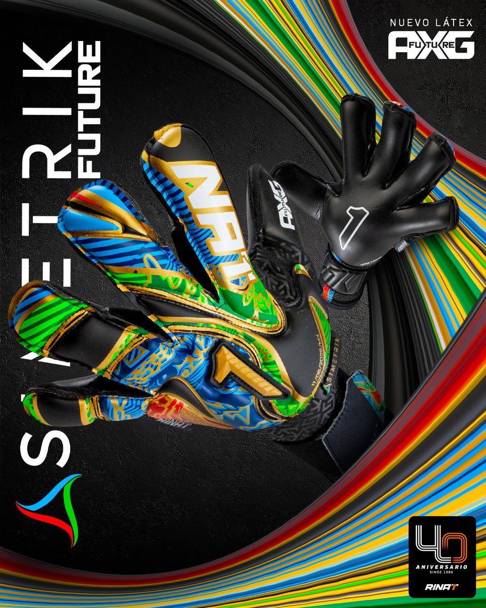 RinatOficial's tweet photo. El Látex AXG Future está hecho para que cada atajada sea completamente tuya. Encuentra tu diseño favorito en: https://t.co/92bUZ1Jo9L ⚽🥅🧤 #RINAT #Guantesdeportero https://t.co/CHMGE2bb8U