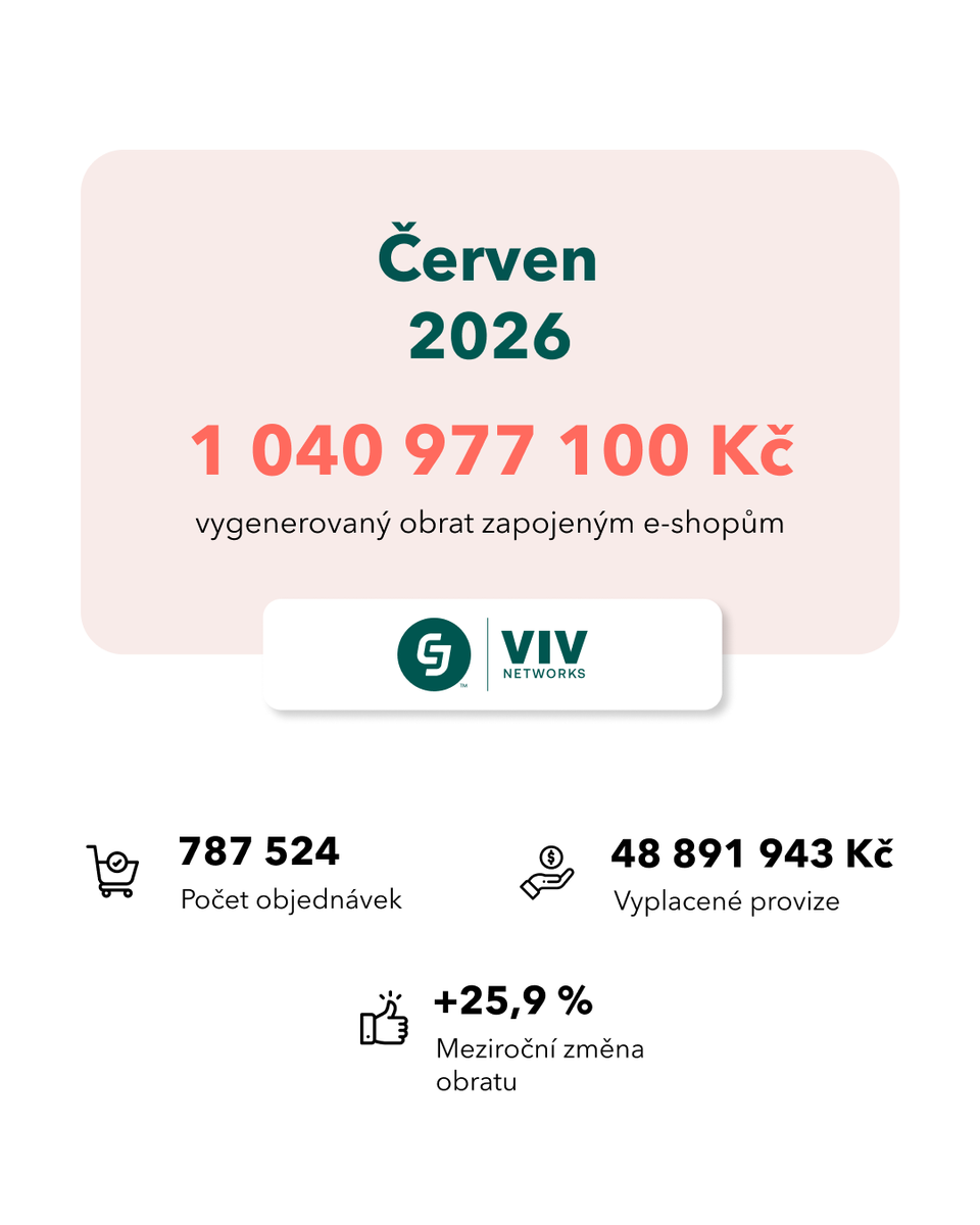 VIVnetworks's tweet photo. Červnové výsledky v síti CJ | VIVnetworks potvrzují pokračující růst! 🚀

Přidejte se i vy k největší a nejvýkonnější affiliate síti ve střední a východní Evropě. 🤝

#czaffil #skaffil #affiliate #affiliatemarketing https://t.co/Qxq5GqogcD