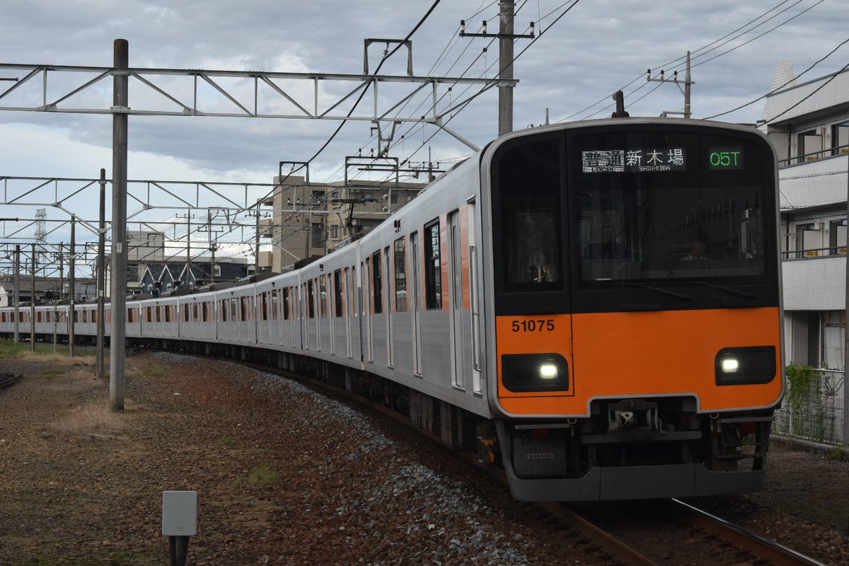 東武50070系51075F (森林公園検修区) ＃東武50000系 ＃東武東上線