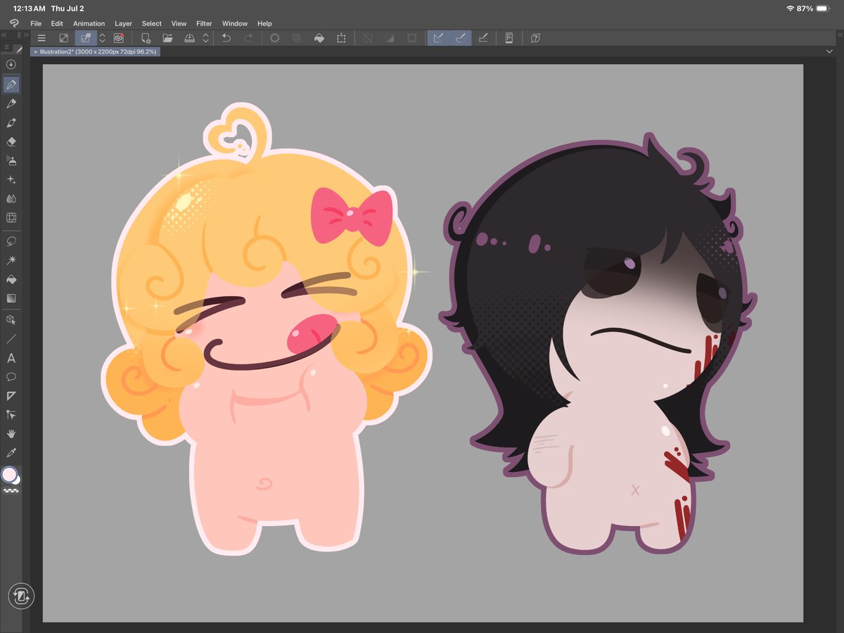 NuttyBunchkins's tweet photo. Posting on this account instead

Maggy and Eve doodle
#tboi #tboifanart https://t.co/Ztray1HGBS