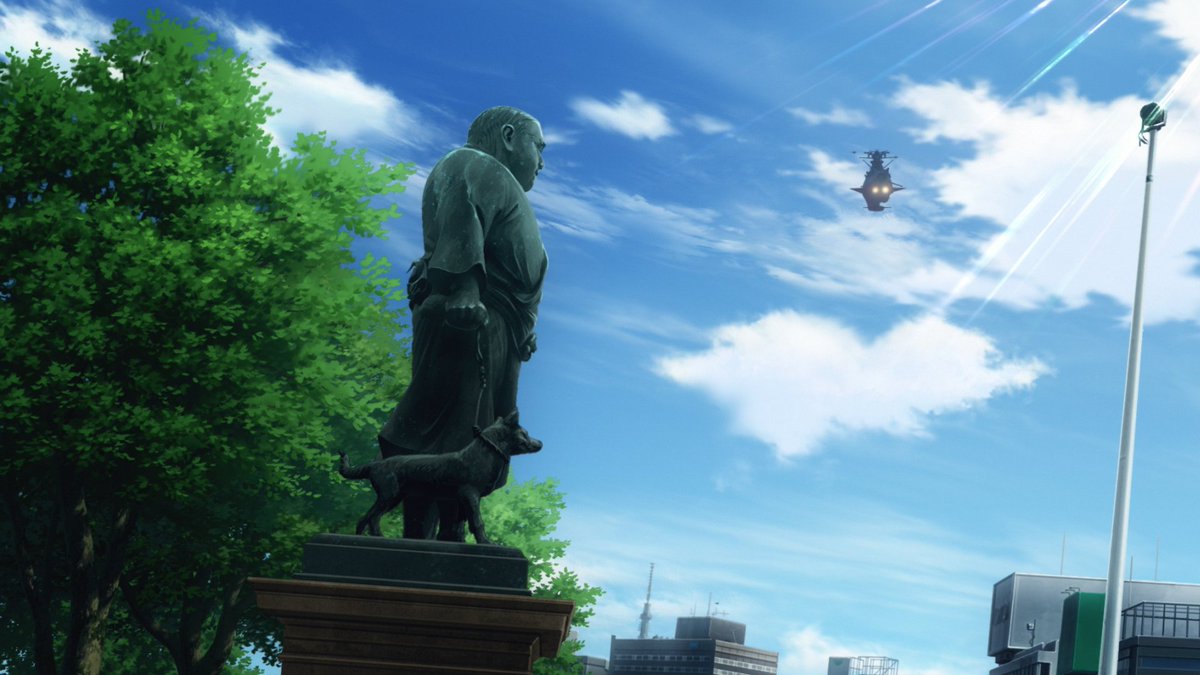 aniverse_brs's tweet photo. 『ヤマトよ永遠に REBEL3199』×実物大ユニコーンガンダム立像 麻宮騎亜描き下ろしコラボビジュアルが公開！さらに「第六章 碧い迷宮」本編冒頭映像も公開！

https://t.co/KSvqsm1dCB

#宇宙戦艦ヤマト
#ヤマトよ永遠に #REBEL3199 https://t.co/yv8QUsgx7c
