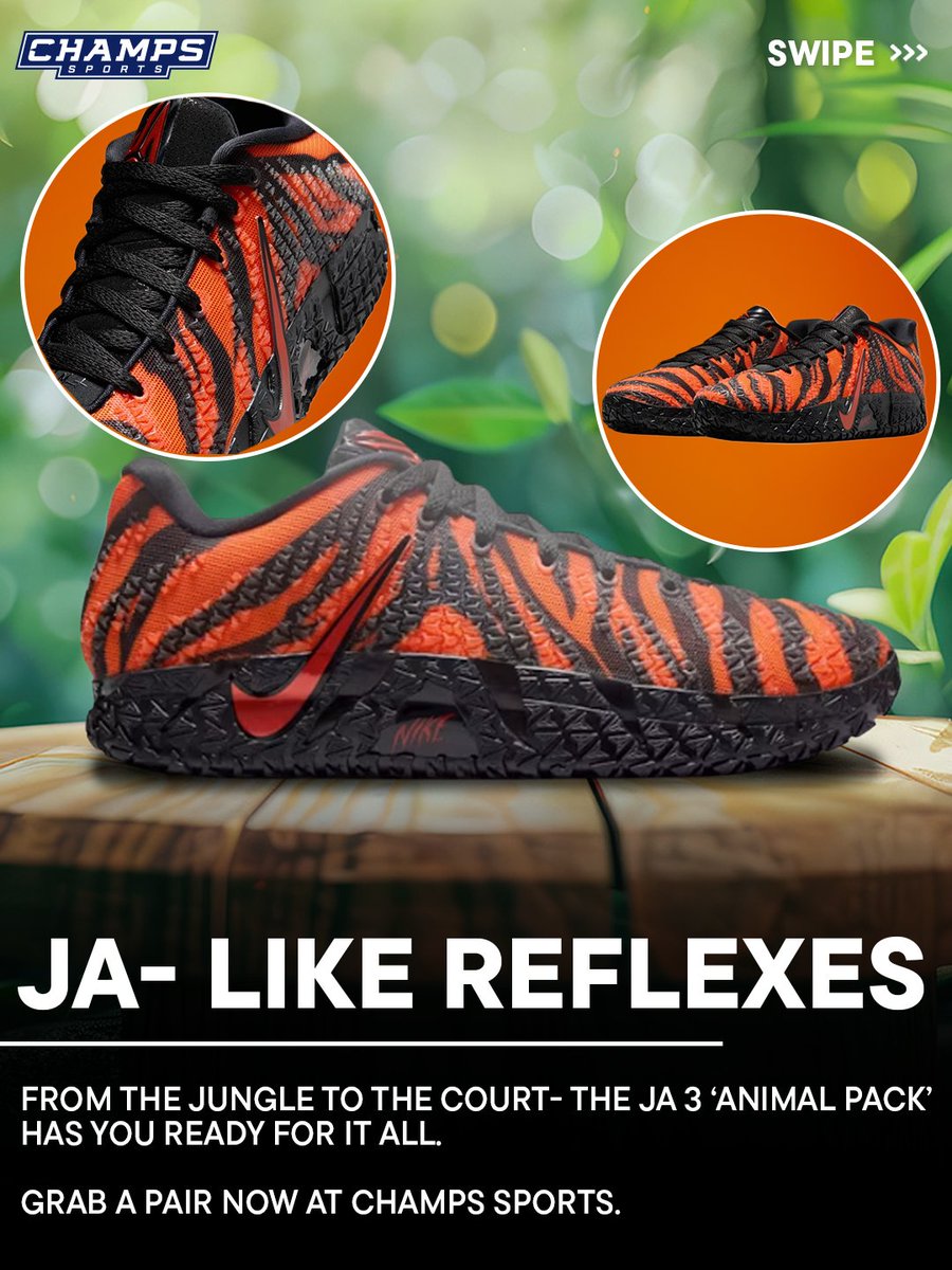 champssports's tweet photo. Pick up in style 🏀
Available in men's and kids' sizes.

Grab a pair now.

Shop Nike JA | https://t.co/4uDGoSvJCb https://t.co/h9yu1toPMI