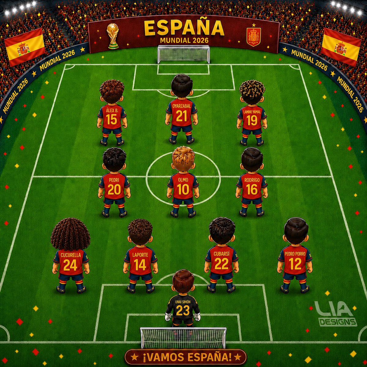 liadkx's tweet photo. @DAZN_ES Mi versión 😋🇪🇸 https://t.co/aKryjdyq7m