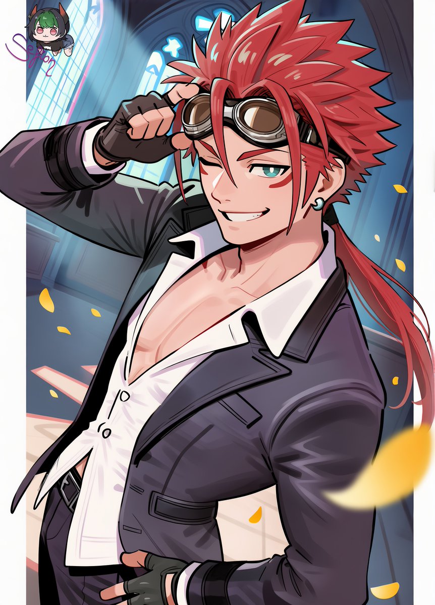 Sefionnn's tweet photo. ✨

#Reno #FFVII https://t.co/lM8tXkJm2w