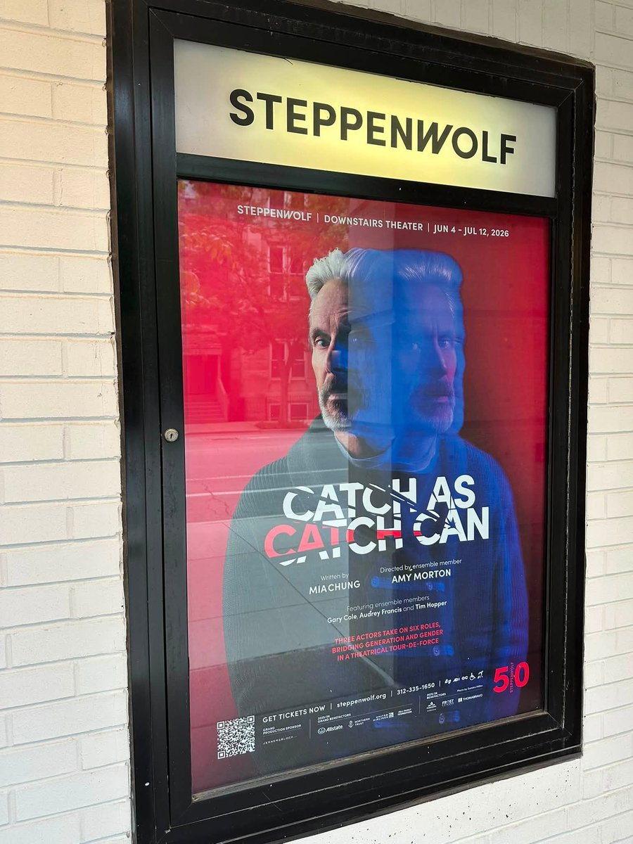 SamAlexRadio's tweet photo. Checkout CATCH AS CATCH CAN at Chicago’s Steppenwolf Theatre Company starring Gary Cole. I still remember my Freshman year at Illinois State University when he spoke with me and other students with great advice and was very inspiring. https://t.co/Cjx2UGatcc