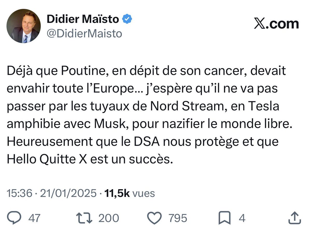 DidierMaisto's tweet photo. Dès la 1ère seconde, tous les médias mainstream ont menti. Des doctes docteurs pleins de morgue ont inventé des histoires grotesques. TOUT ÉTAIT FAUX. C’est pourquoi il ne faut pas lâcher : il n’y a in fine qu’une seule vérité, celle des faits 🤷🏼‍♂️
#NordStream https://t.co/HvmuwWu3jg