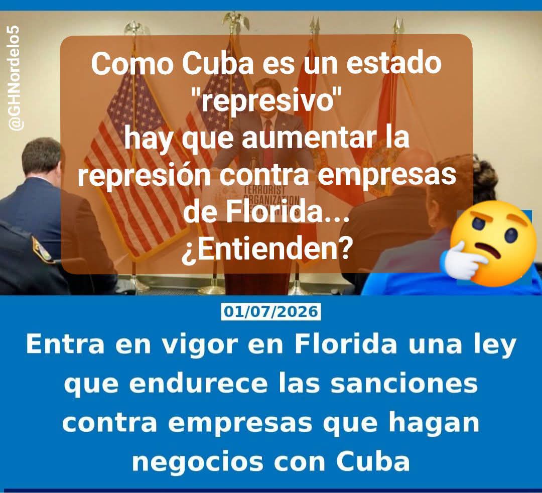 GHNordelo5's tweet photo. Intereses de empresarios de Estados Unidos siguen siendo afectados por los politiqueros de la "industria del odio" en "la República de Florida". #Cuba #TumbaElBloqueo #CubaNoSeRinde #CDRCuba https://t.co/T2BUth0s0o