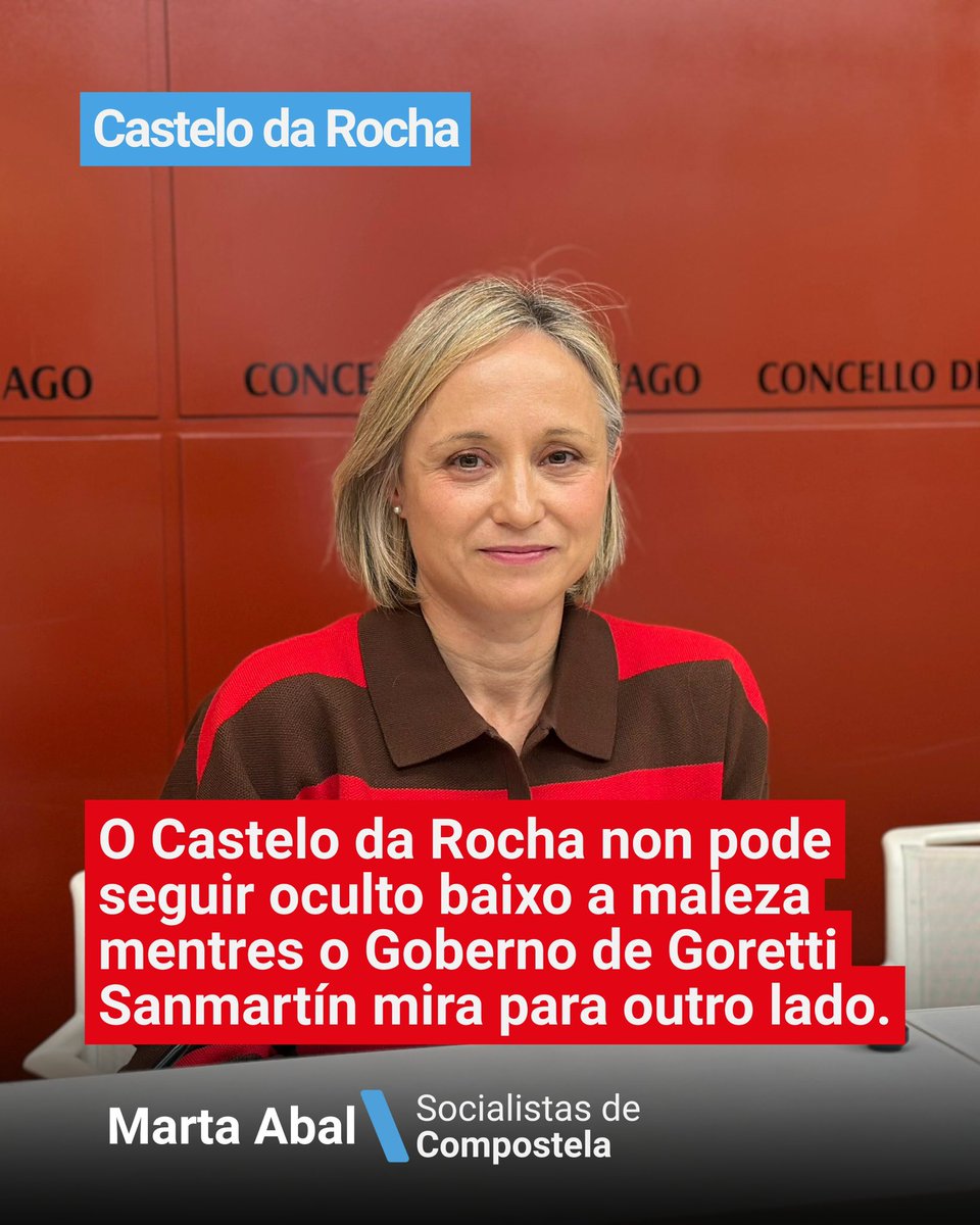psdegsantiago's tweet photo. 🏰 A falta de mantemento do Castelo da Rocha obrigou a suspender este ano a tradicional visita ás ruínas durante a Romaría

Falamos dun Ben de Interese Cultural que o Concello ten que protexer

🌿 Esiximos a súa limpeza e que o abandono deixe de ser a imaxe do noso patrimonio https://t.co/jVzKzNbbBA
