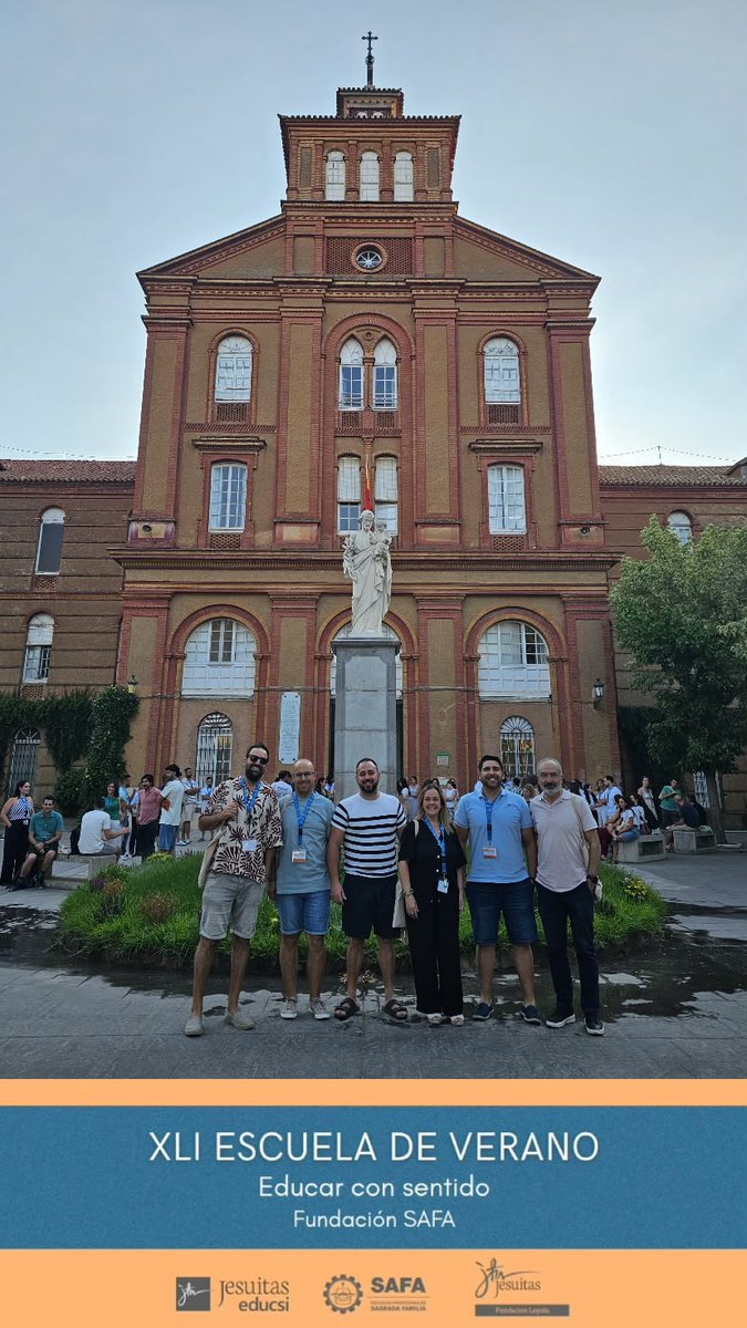 SAFAICET's tweet photo. Un grupo de profes de nuestro centro se está formando esta semana entre Villafranca de los Barros y Úbeda en el itinerario formativo "Educadores" para personal de reciente ingreso, empapándose de los principios educativos y principales rasgos identitarios de los colegios de la... https://t.co/6DbB3ykVQP