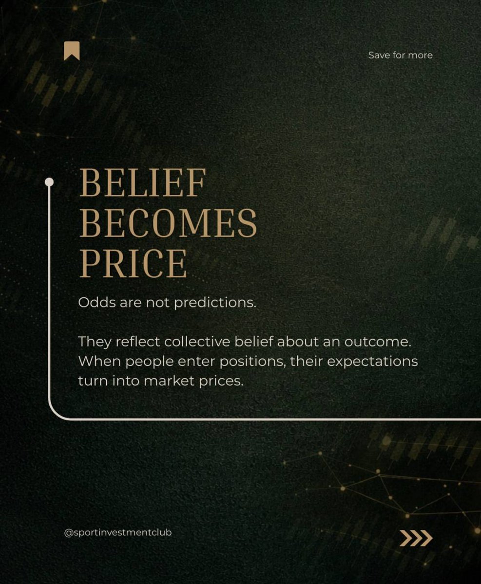 prisca83952's tweet photo. Markets price belief before they price certainty.When people act on expectations, those expectations become market prices. That's why understanding sentiment can be just as important as understanding statistics.
@27SIC  @Polymarket @S27community #Team3towin27WC2026 https://t.co/PNkwD1Fu43