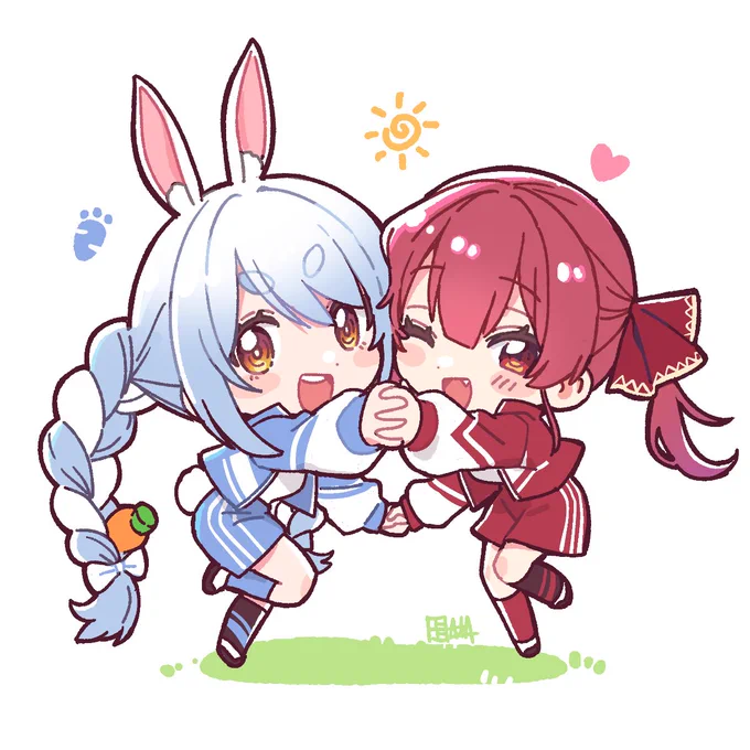 ぺこマリマリぺこぺこマリ体操 #マリンのお宝 #ぺこらーと