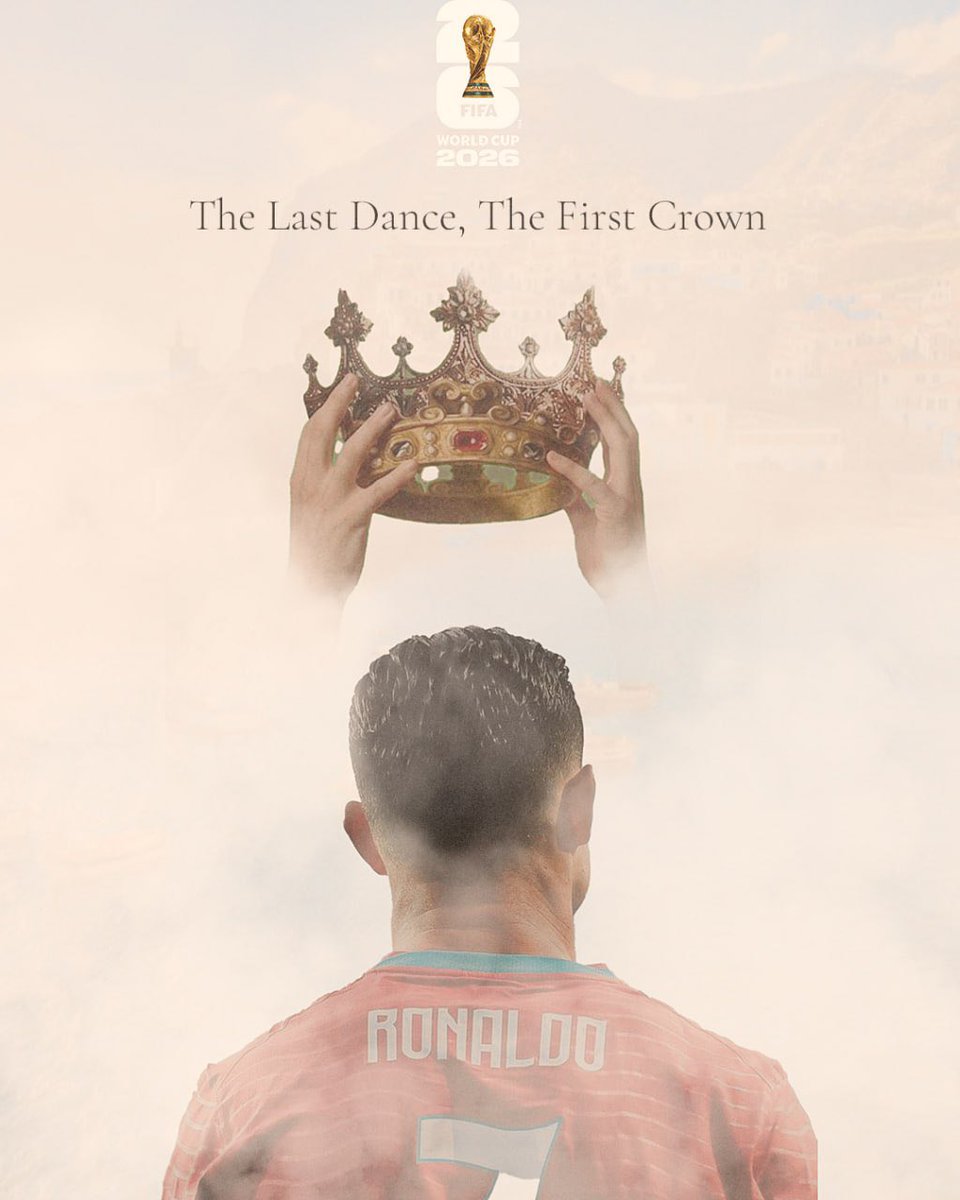 RksVisuals's tweet photo. The First Crown?

#Tariusfifachallenge #cristianoronaldo #cr7 #portugal #fifaworldcup   @FIFAWorldCup https://t.co/4WLdHFoyxQ
