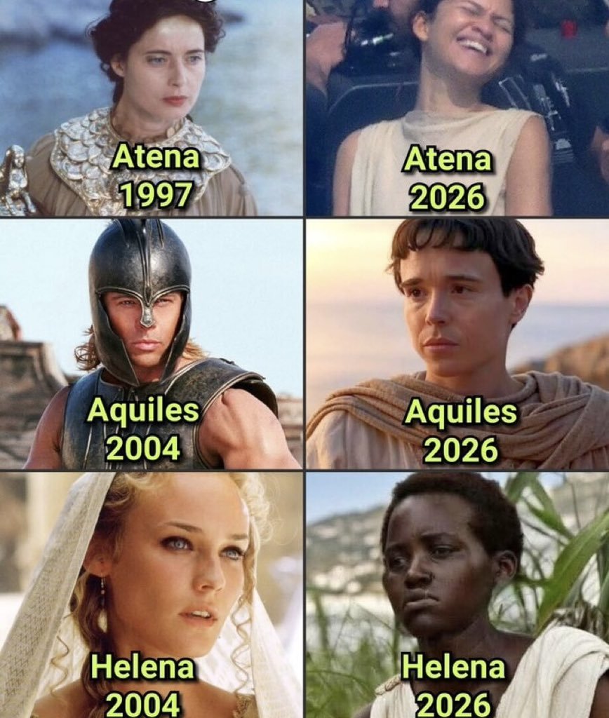 OOC_LaMisa's tweet photo. Un papelón lo que hizo Nolan con el cast. Capaz sea una película mega épica La Odisea, pero cuál es la necesidad de esta inclusión forzosa de actrices que no tienen nada que ver con el personaje de la historia??? https://t.co/NeW9ebH6tT