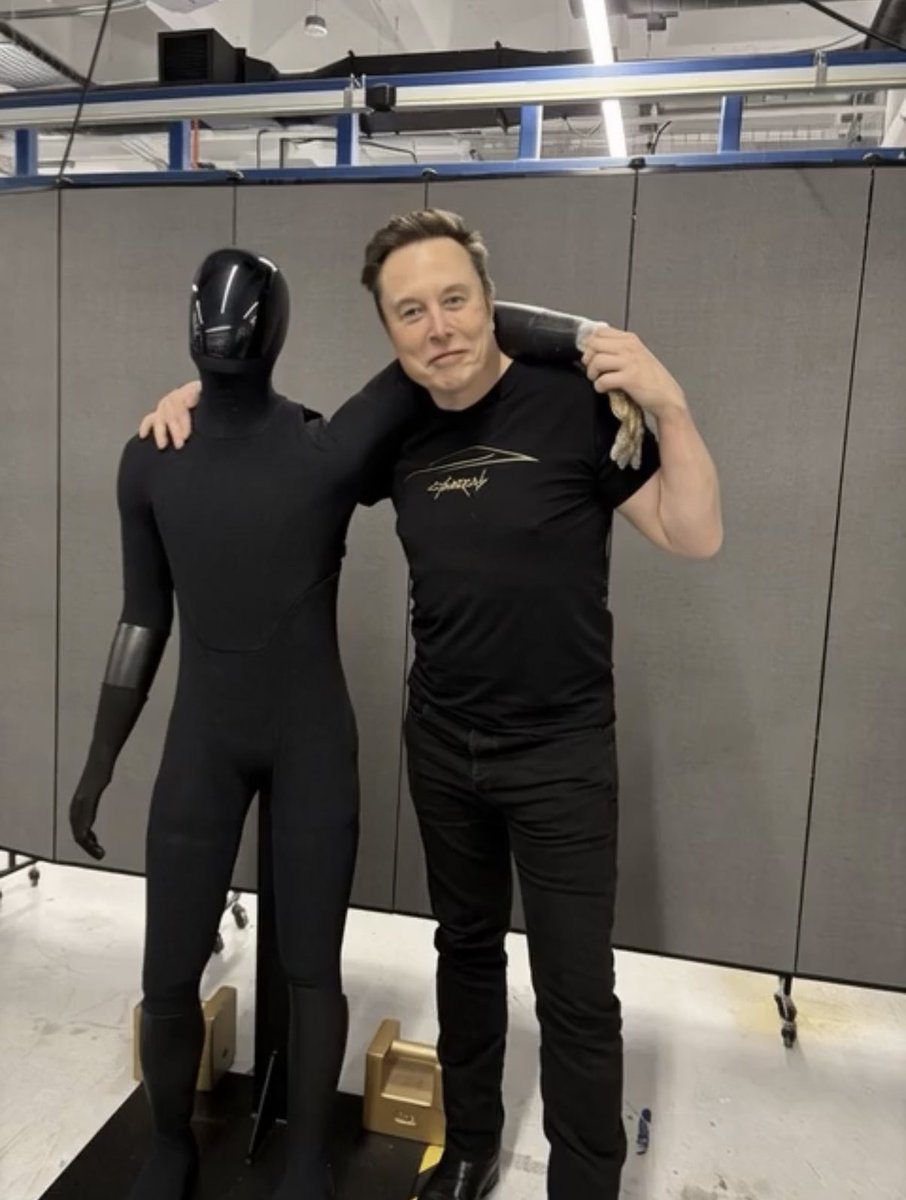 DimaZeniuk's tweet photo. Elon Musk says AI and robots will do everything, bringing universal high income and making work optional https://t.co/wtkiF9JQlL