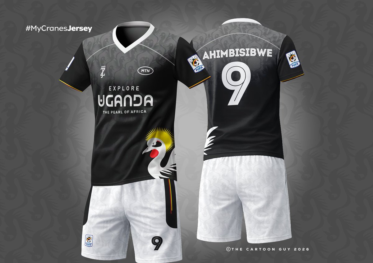 Cartoon_Guy_'s tweet photo. ;@mtnug asked “What’s ONE thing you’d change about the Uganda Cranes jersey?”

Here’s my submission:
I have made the jersey tell more of Uganda’s story by incorporating subtle cultural pattern inspired by our heritage. 🇺🇬 #MyCranesJersey https://t.co/XVRSBwBdh4