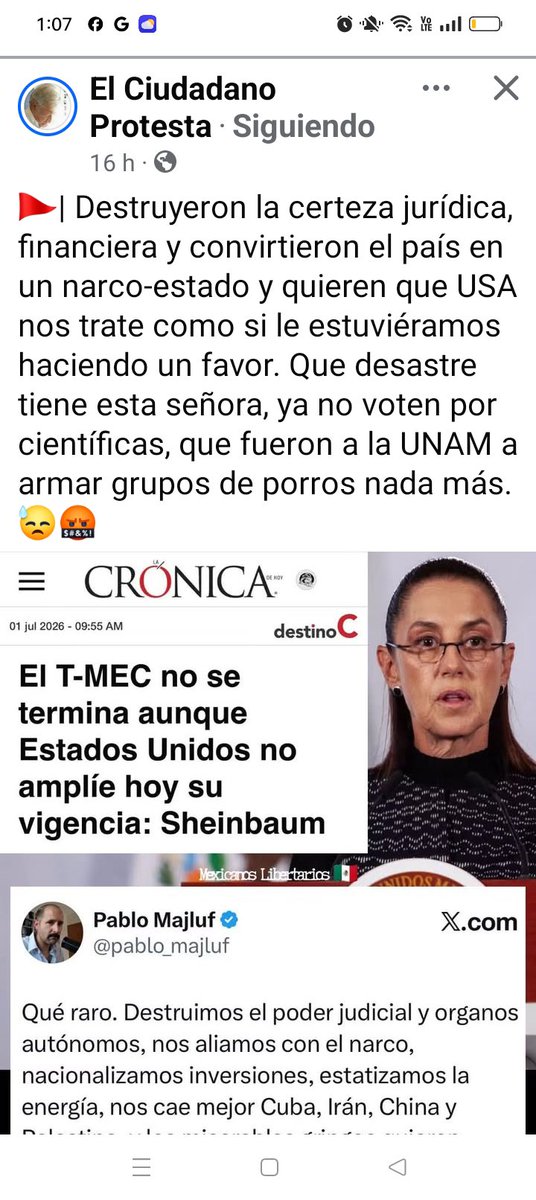 Araceli79290's tweet photo. @Claudiashein Su rollo es adoctrinar en la ideología putrefacta.
#MorenaOrganizaciónCriminal 
#MorenaEngañaPendejos https://t.co/6uoid9Zffp