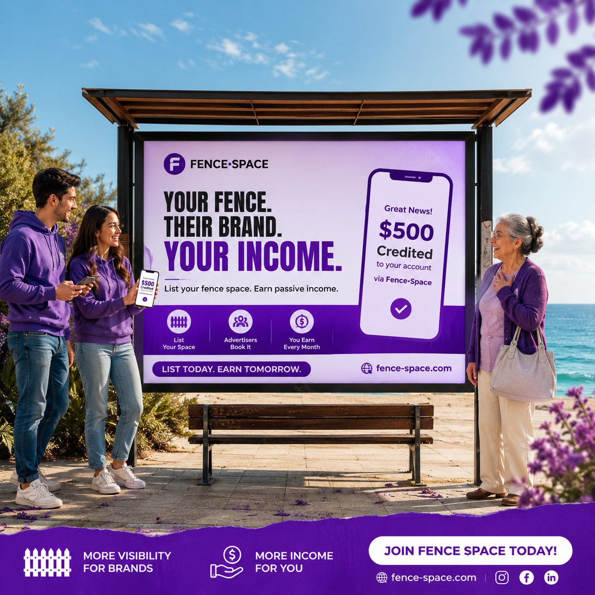 fence_space's tweet photo. Are you a fence owner?💜
📌Register now and Avail bonus perks!!
.
.
.
.
.
#growwithme #engagementboost #smallaccountgrowth https://t.co/r4YlrWqnDa