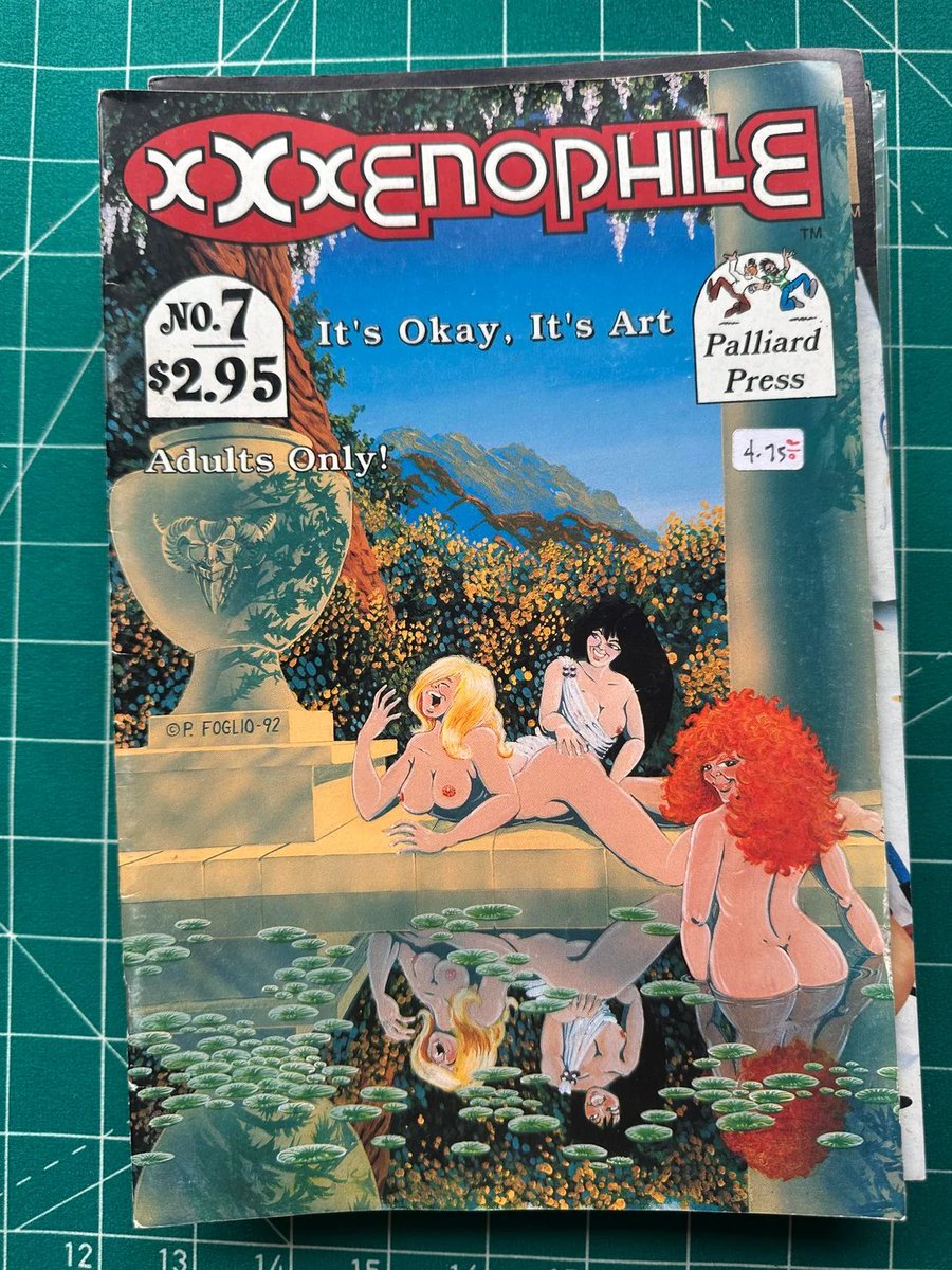 wildstwawberry's tweet photo. TIL: Phil Foglio created and did  illustrations for pornographic comics from 1989 - 1995. He even made some Magic: the Gathering parodies within them! https://t.co/1vDH5SmF5e