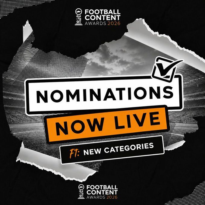Block9Podcast's tweet photo. 🏆 The Football Content Awards 2026 nominations are open!

If you’ve enjoyed The Block 9 Podcast, we’d love your support by nominating us for:

🏅 Best New Content Creator
⚽ Best Club Content Creator (Football League)
🎙️ Best Podcast (Football League)

Every nomination means the world. Thank you! 💚

#PAFC #Argyle #FootballContentAwards 

🗳️Block 9 Podcast 🙏 #pafc #football
🔗 https://t.co/QIY6DmtQDq 

@The_FCAs