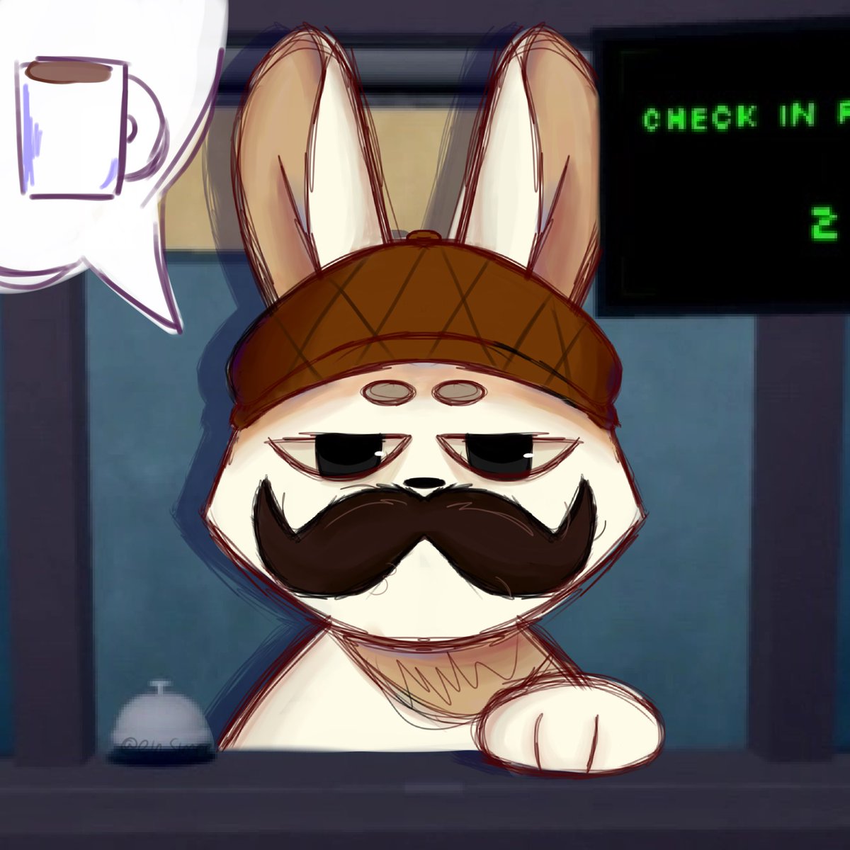 Dip_sticker's tweet photo. Stupid coffee stealer #barney #animalhospital #robloxartㅤ https://t.co/jF9UkWWwLk