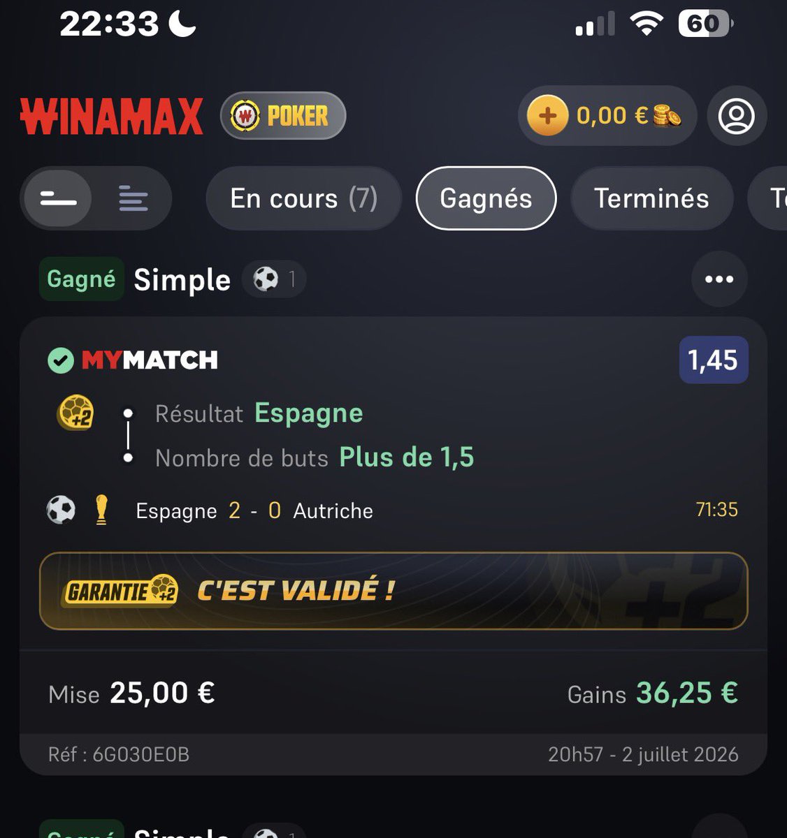 667Shaww's tweet photo. @WinamaxSport je peux être payer s’il vous plait-il ? https://t.co/Tu0403NmEz