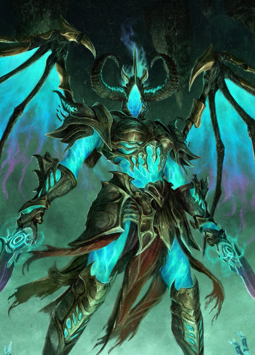 DaveRapoza's tweet photo. key art I created for Diablo IV's Season of Death Awakening https://t.co/gqM8QGAcGp
