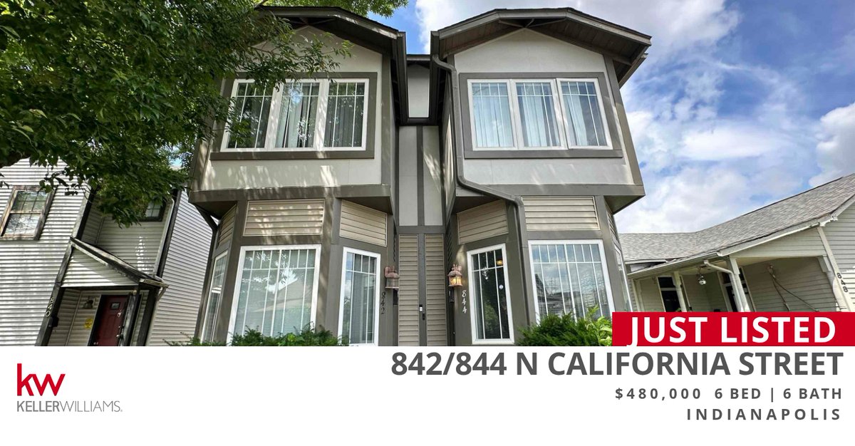 urhomefinder's tweet photo. 📍 Just Listed 📍 Take a look at this fantastic new property that just hit the market located at 842/844 N California Street in Indianapolis. Reach out here or at (317) 413-8352 for more information https://t.co/iUCMPKkNnl https://t.co/lFHpUSaNT2