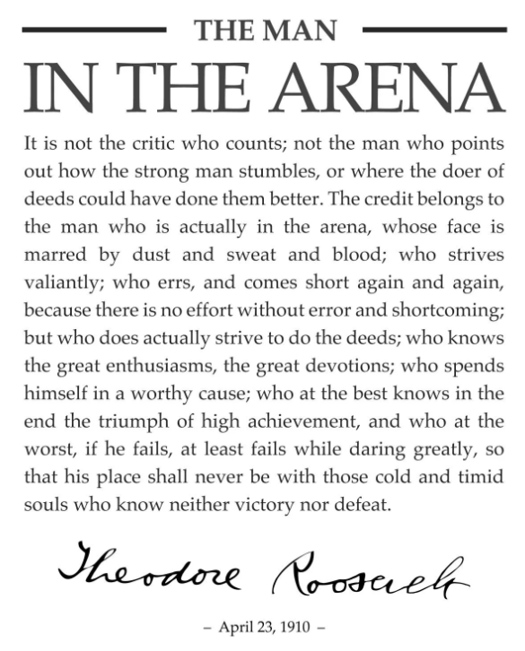 liviakuga's tweet photo. One of my absolute favorite quotes of all time.

See you in the arena. https://t.co/7Yo7viG5vN