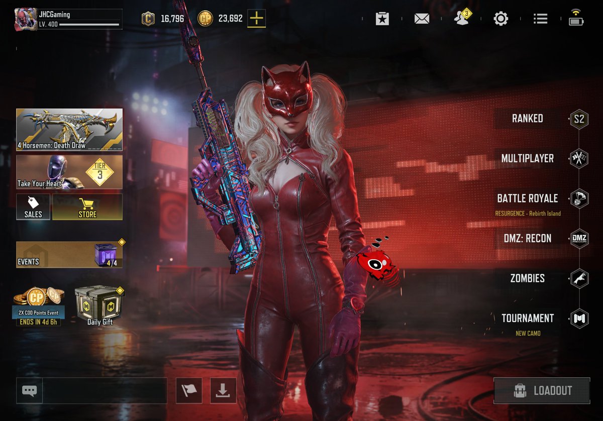 JHCGaming's tweet photo. CODM x Persona 5 Royal skins are SICK!!
All customizable, language options and new features never seen before! #ad #codms6 https://t.co/oljjRKCKbJ