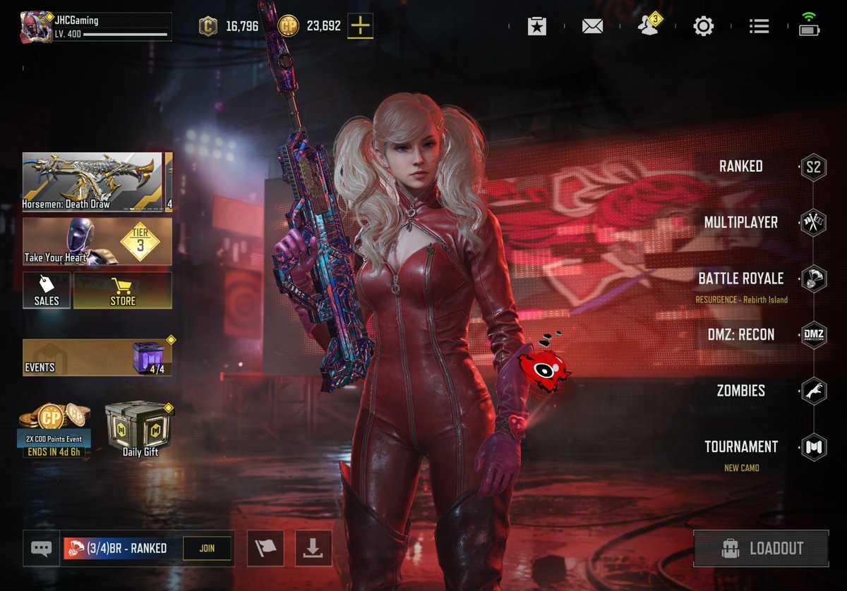 JHCGaming's tweet photo. CODM x Persona 5 Royal skins are SICK!!
All customizable, language options and new features never seen before! #ad #codms6 https://t.co/oljjRKCKbJ
